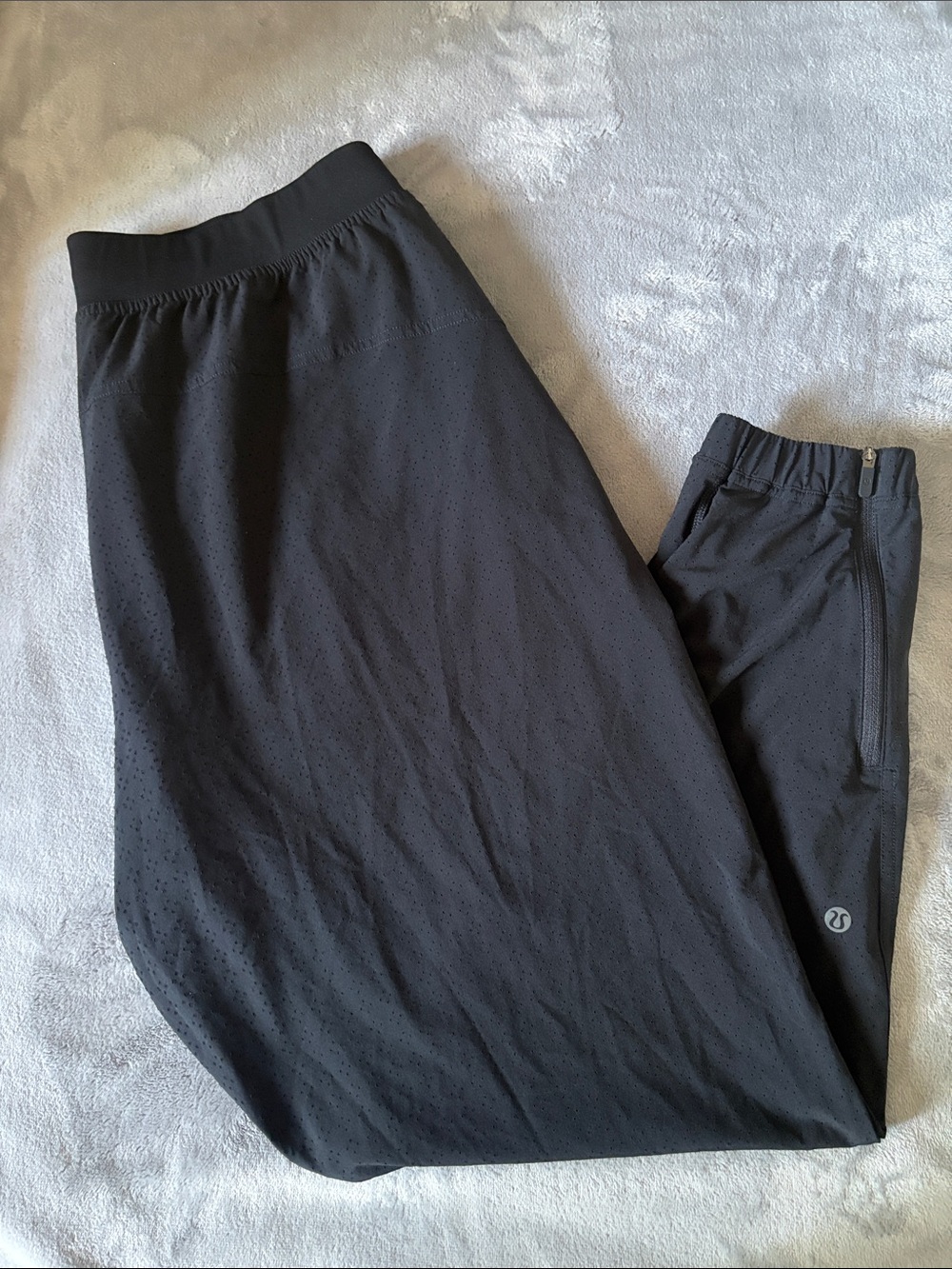 lululemon athletica Black Women’s Perforated Running Pants